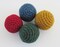 Crocheted Natural Wool Blend Catnip Cat Toy Ball Set of 4, Made in USA product 1